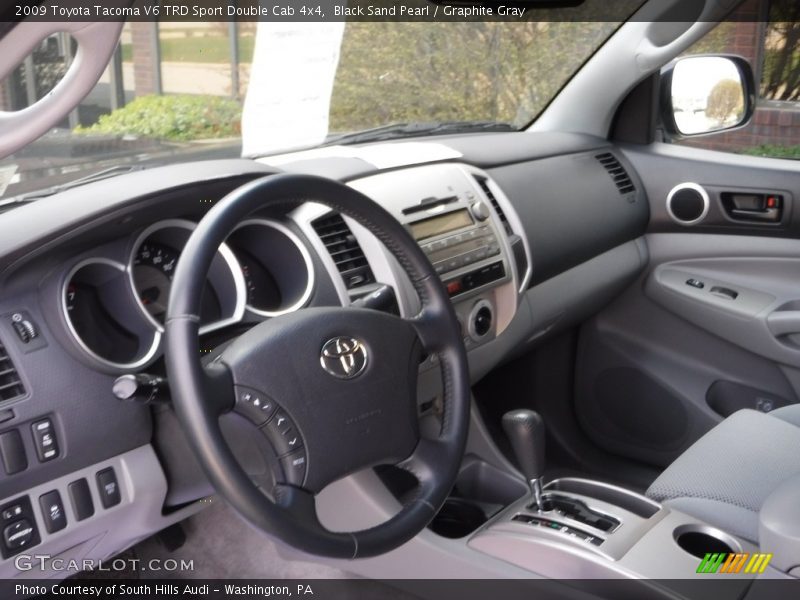 Dashboard of 2009 Tacoma V6 TRD Sport Double Cab 4x4