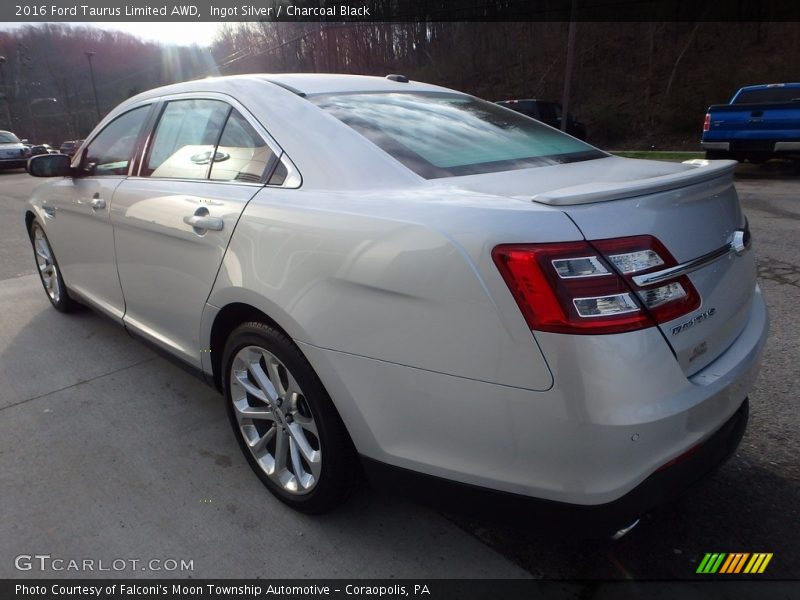 Ingot Silver / Charcoal Black 2016 Ford Taurus Limited AWD