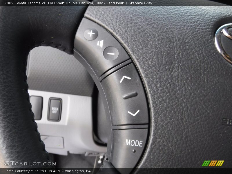 Controls of 2009 Tacoma V6 TRD Sport Double Cab 4x4