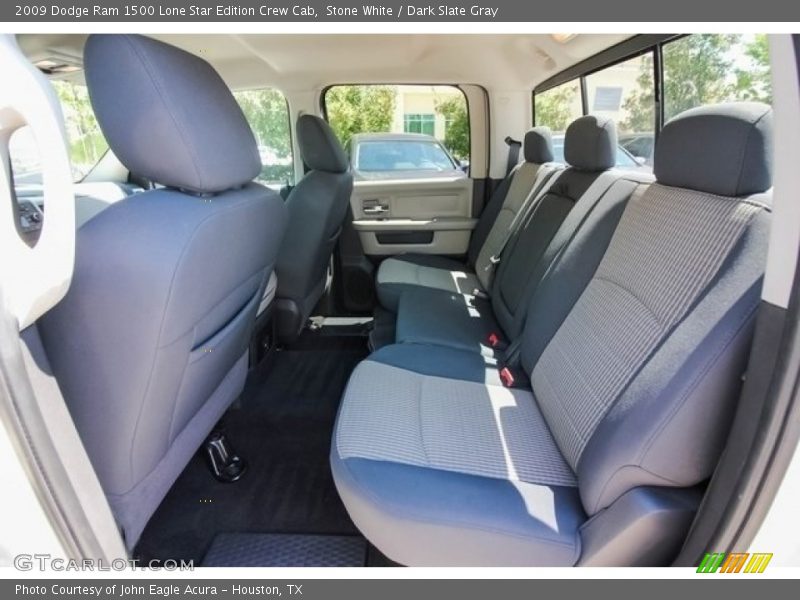 Stone White / Dark Slate Gray 2009 Dodge Ram 1500 Lone Star Edition Crew Cab