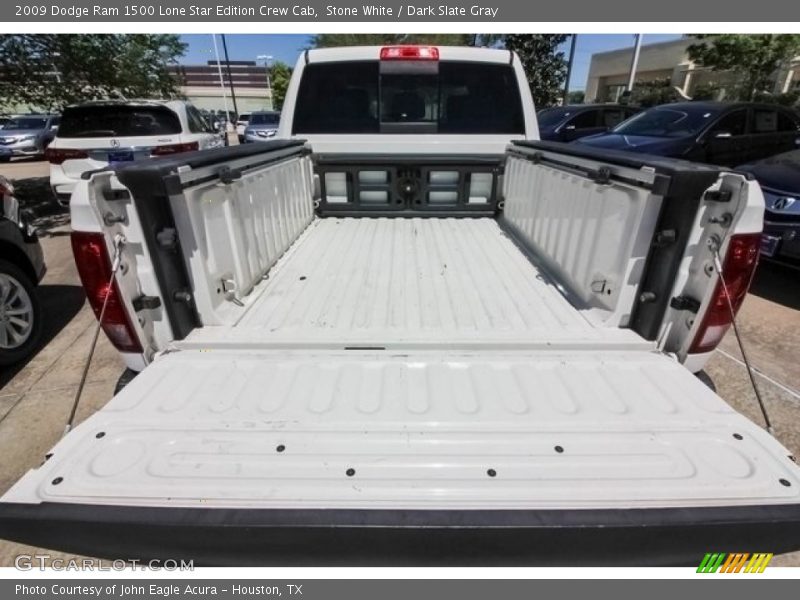 Stone White / Dark Slate Gray 2009 Dodge Ram 1500 Lone Star Edition Crew Cab