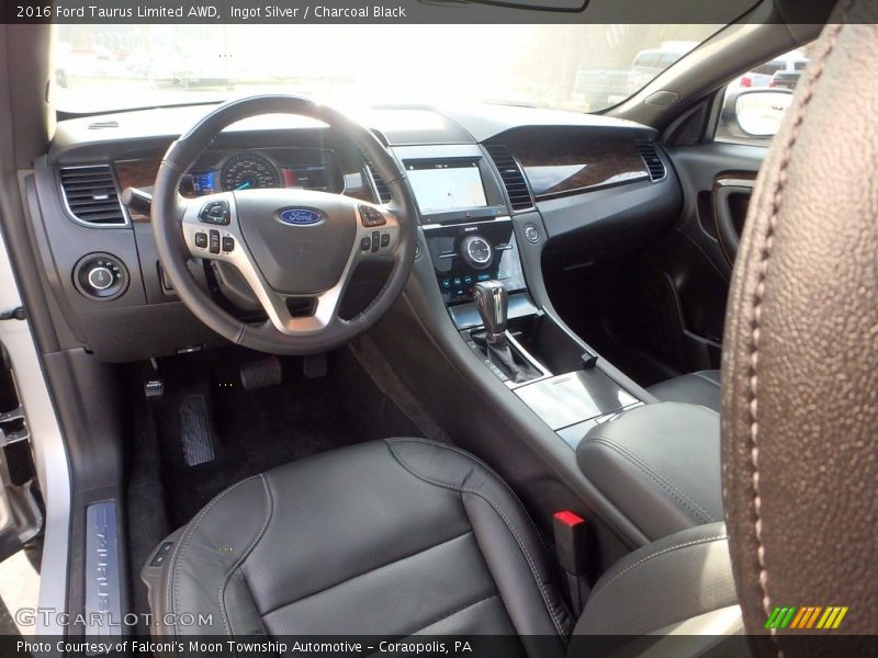 Charcoal Black Interior - 2016 Taurus Limited AWD 