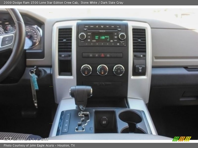 Stone White / Dark Slate Gray 2009 Dodge Ram 1500 Lone Star Edition Crew Cab