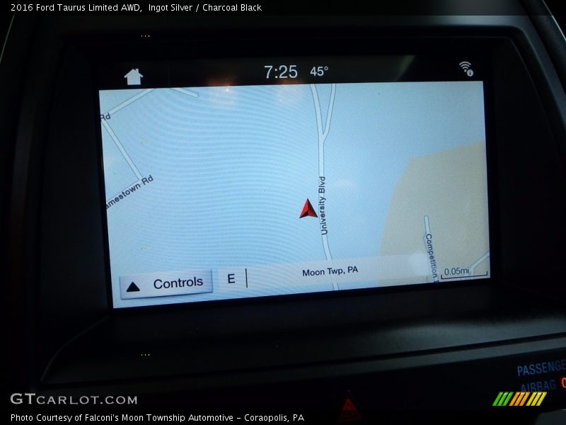 Navigation of 2016 Taurus Limited AWD
