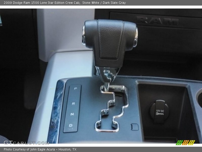 Stone White / Dark Slate Gray 2009 Dodge Ram 1500 Lone Star Edition Crew Cab