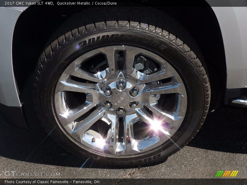 Quicksilver Metallic / Cocoa/Dune 2017 GMC Yukon SLT 4WD