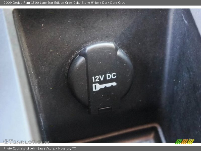 Stone White / Dark Slate Gray 2009 Dodge Ram 1500 Lone Star Edition Crew Cab