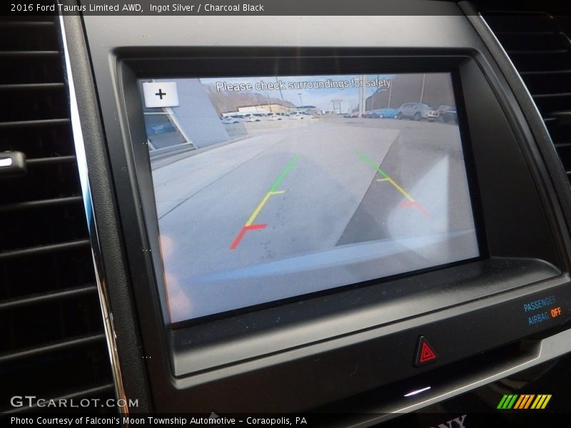 Ingot Silver / Charcoal Black 2016 Ford Taurus Limited AWD