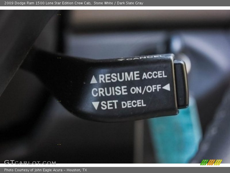 Stone White / Dark Slate Gray 2009 Dodge Ram 1500 Lone Star Edition Crew Cab