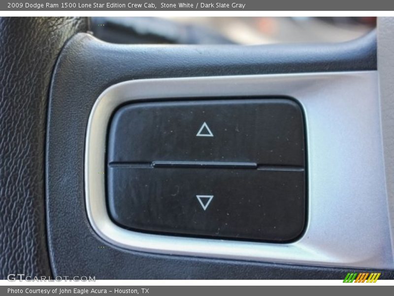 Stone White / Dark Slate Gray 2009 Dodge Ram 1500 Lone Star Edition Crew Cab