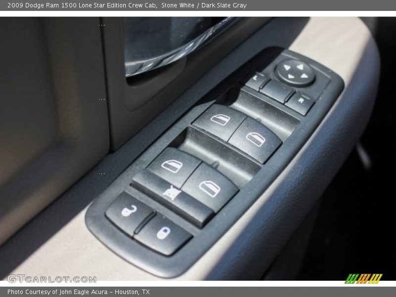 Stone White / Dark Slate Gray 2009 Dodge Ram 1500 Lone Star Edition Crew Cab
