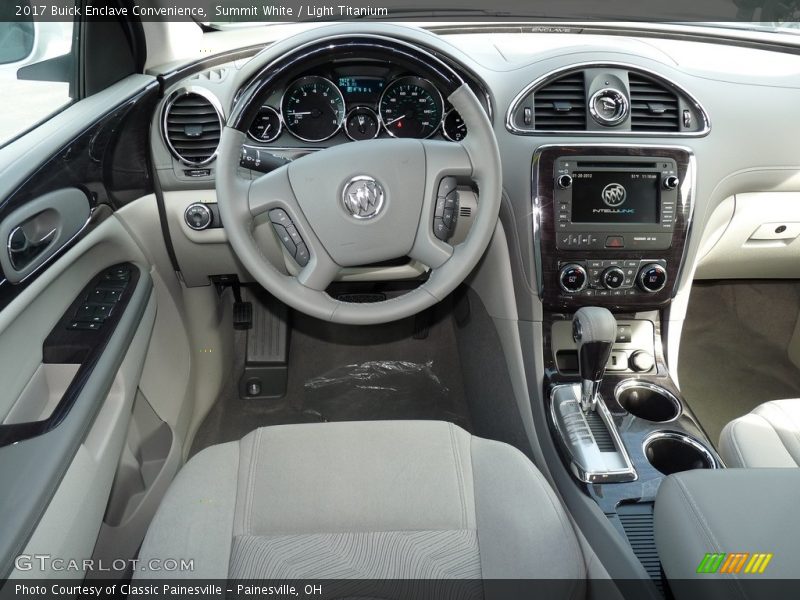 Summit White / Light Titanium 2017 Buick Enclave Convenience
