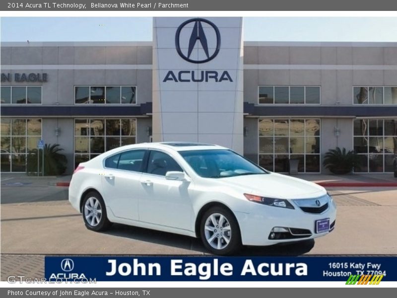 Bellanova White Pearl / Parchment 2014 Acura TL Technology