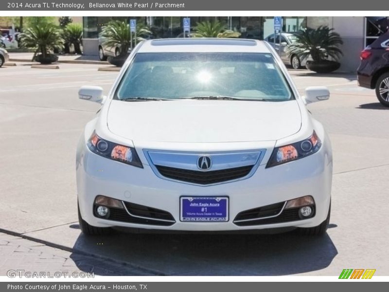 Bellanova White Pearl / Parchment 2014 Acura TL Technology