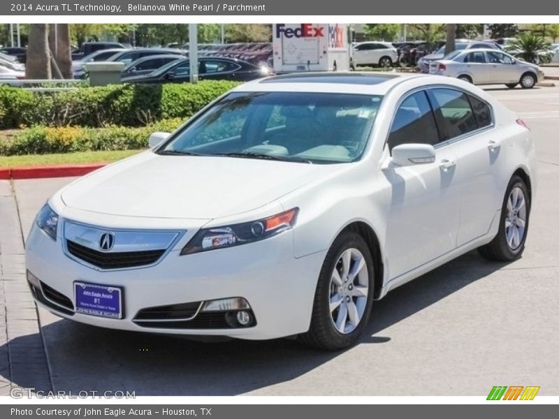 Bellanova White Pearl / Parchment 2014 Acura TL Technology