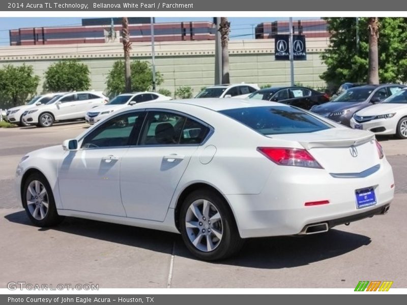 Bellanova White Pearl / Parchment 2014 Acura TL Technology