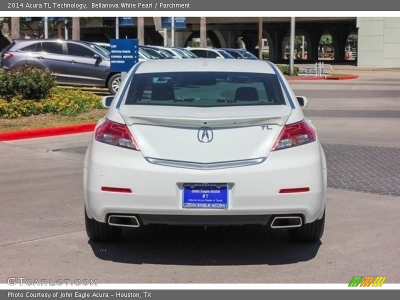 Bellanova White Pearl / Parchment 2014 Acura TL Technology