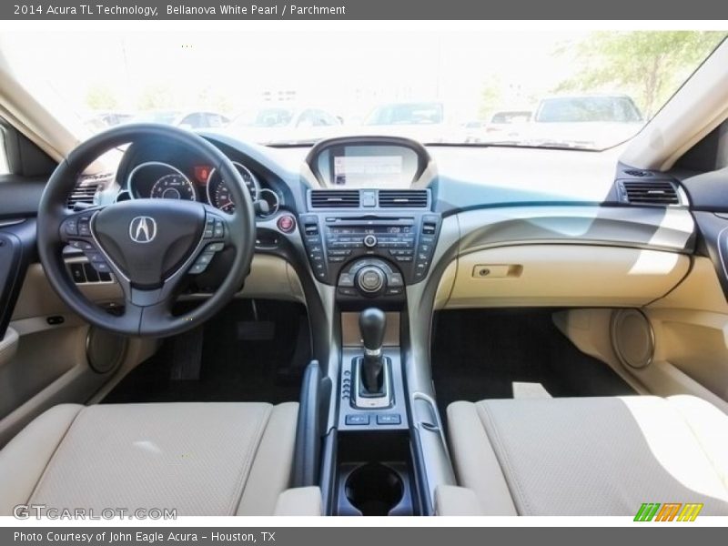 Bellanova White Pearl / Parchment 2014 Acura TL Technology