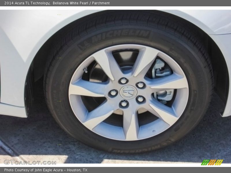 Bellanova White Pearl / Parchment 2014 Acura TL Technology
