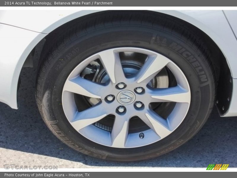 Bellanova White Pearl / Parchment 2014 Acura TL Technology