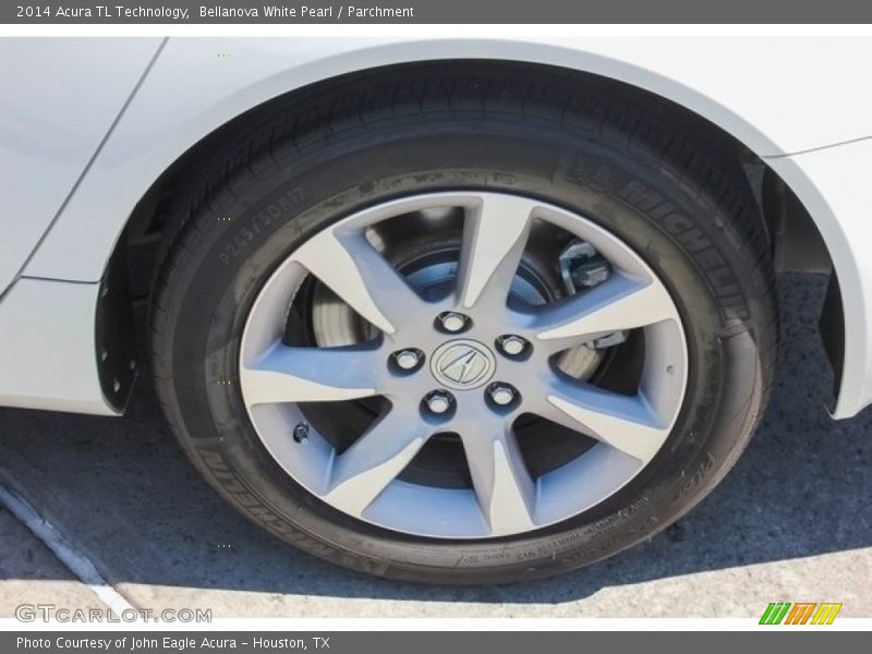 Bellanova White Pearl / Parchment 2014 Acura TL Technology