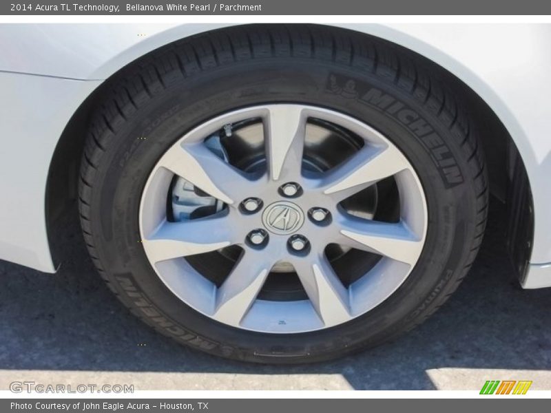 Bellanova White Pearl / Parchment 2014 Acura TL Technology