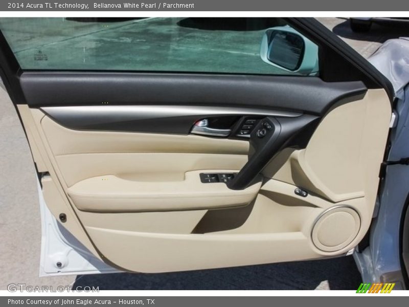 Bellanova White Pearl / Parchment 2014 Acura TL Technology
