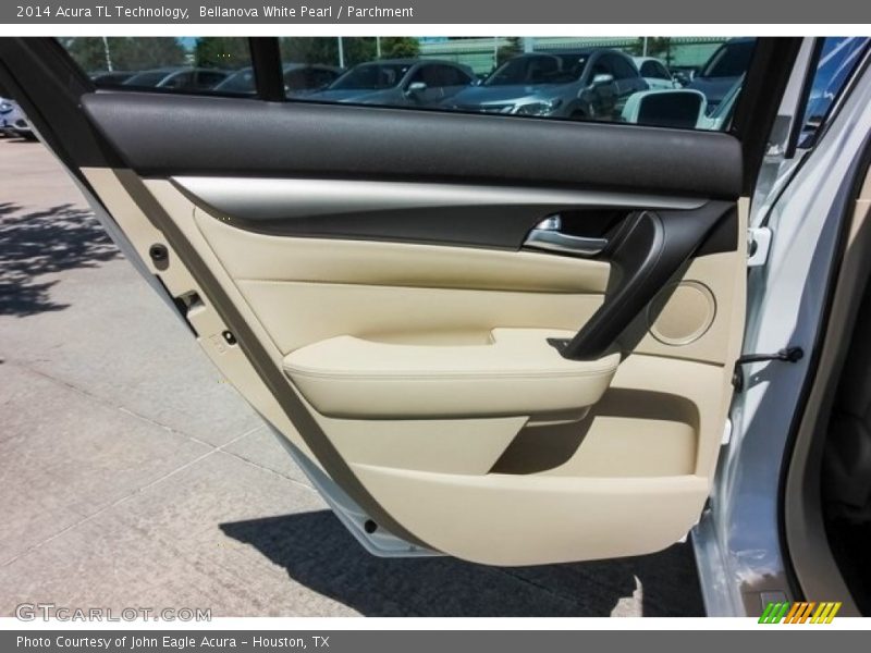 Bellanova White Pearl / Parchment 2014 Acura TL Technology