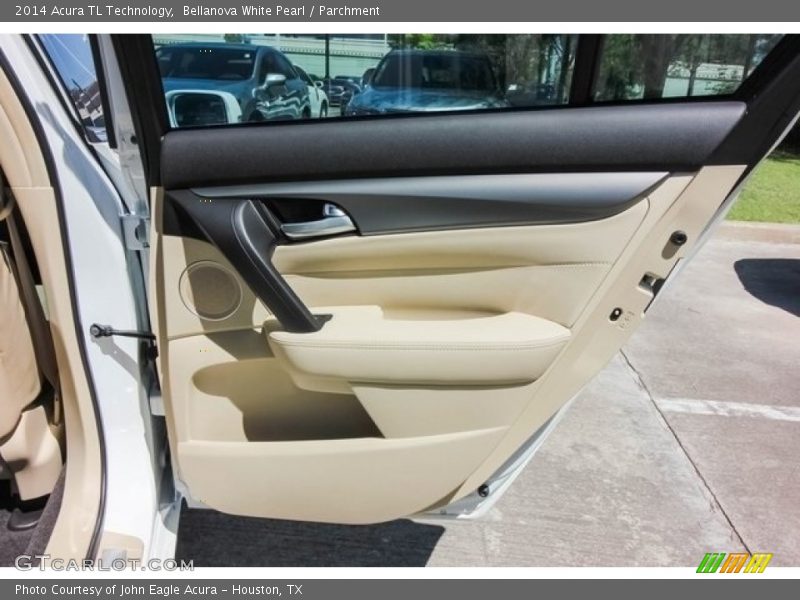 Bellanova White Pearl / Parchment 2014 Acura TL Technology