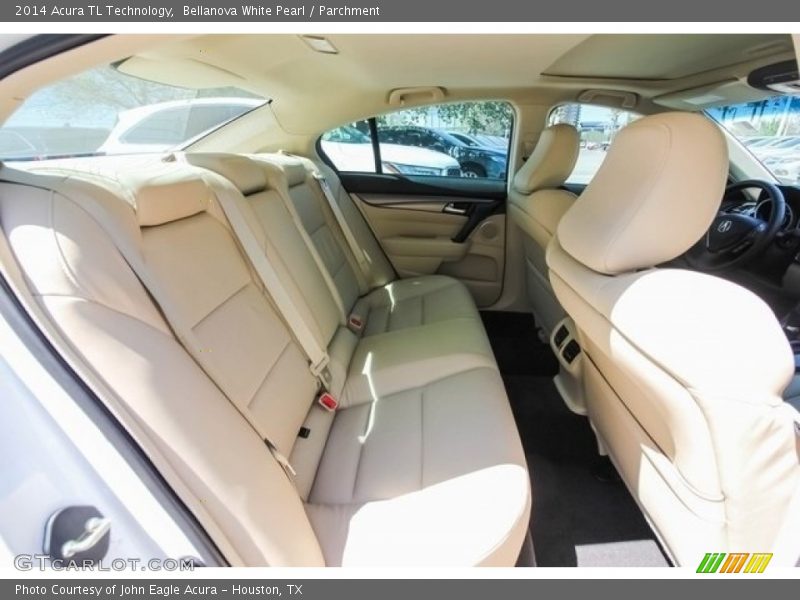 Bellanova White Pearl / Parchment 2014 Acura TL Technology