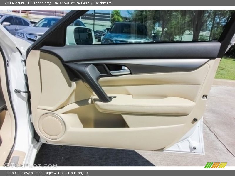 Bellanova White Pearl / Parchment 2014 Acura TL Technology