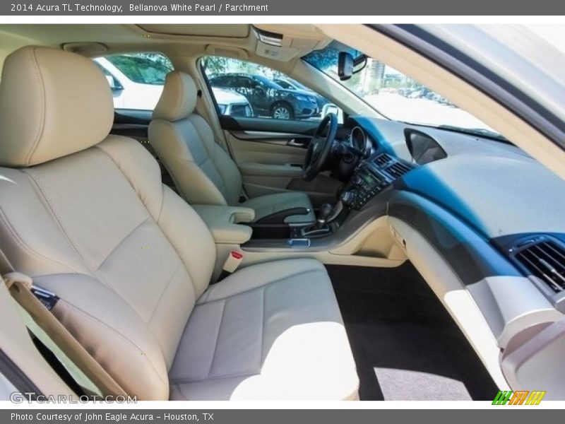 Bellanova White Pearl / Parchment 2014 Acura TL Technology