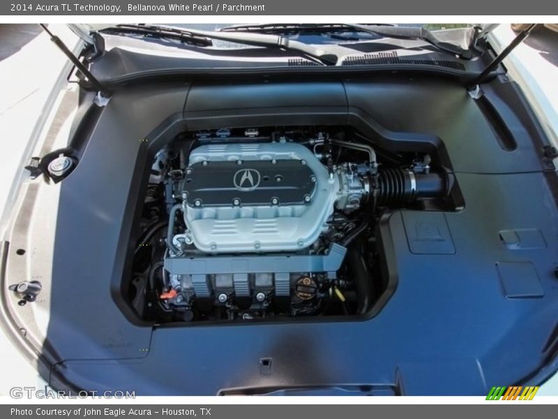 Bellanova White Pearl / Parchment 2014 Acura TL Technology