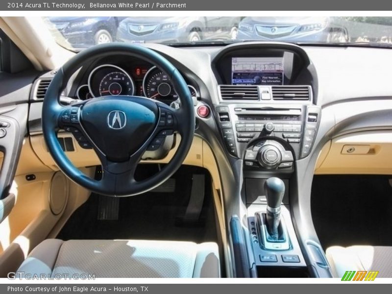 Bellanova White Pearl / Parchment 2014 Acura TL Technology
