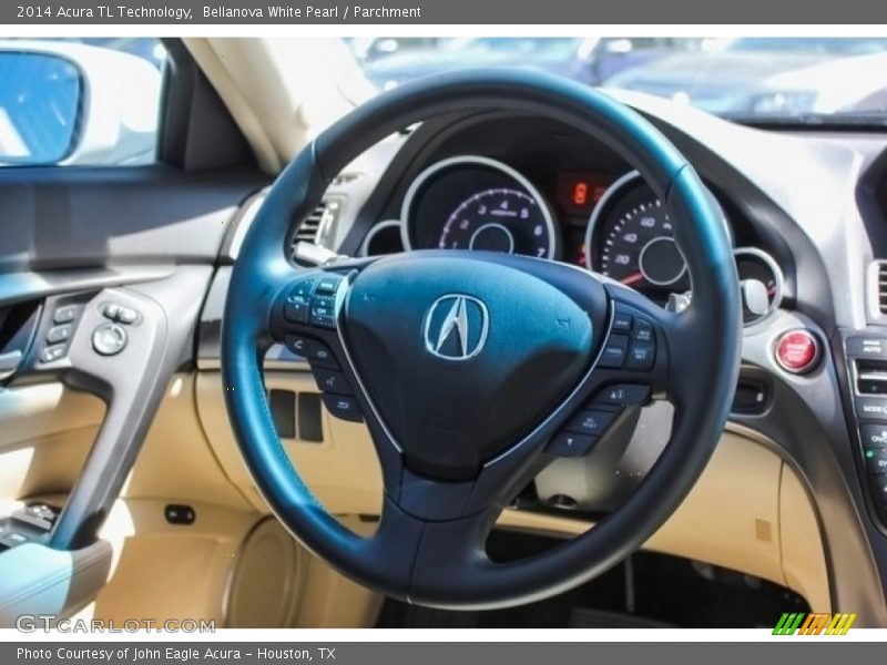 Bellanova White Pearl / Parchment 2014 Acura TL Technology