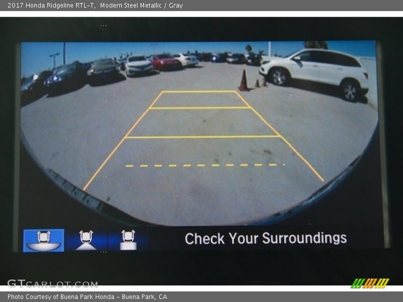 Modern Steel Metallic / Gray 2017 Honda Ridgeline RTL-T