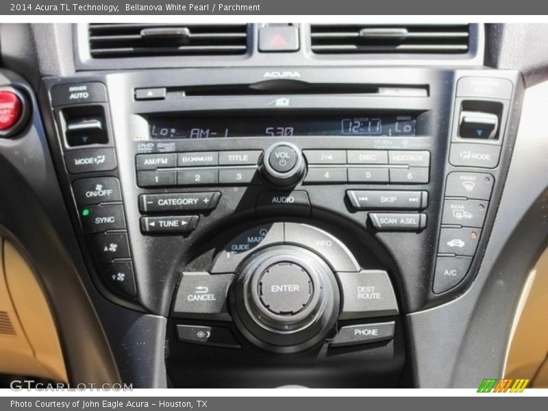 Bellanova White Pearl / Parchment 2014 Acura TL Technology