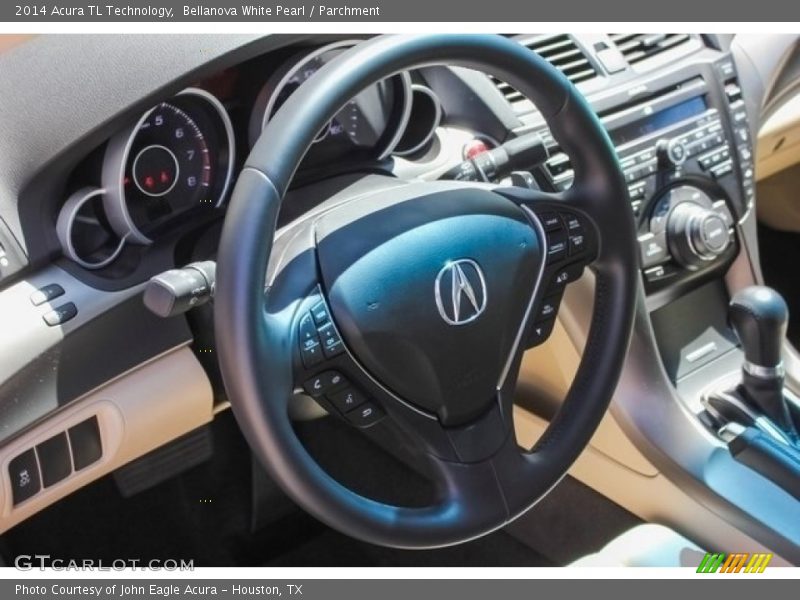 Bellanova White Pearl / Parchment 2014 Acura TL Technology