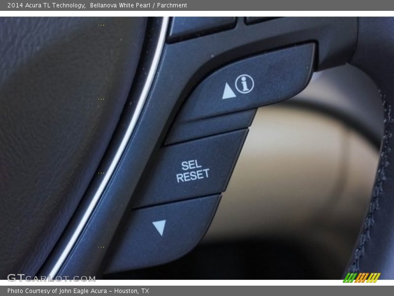 Bellanova White Pearl / Parchment 2014 Acura TL Technology