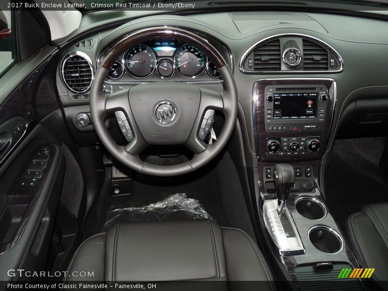 Dashboard of 2017 Enclave Leather