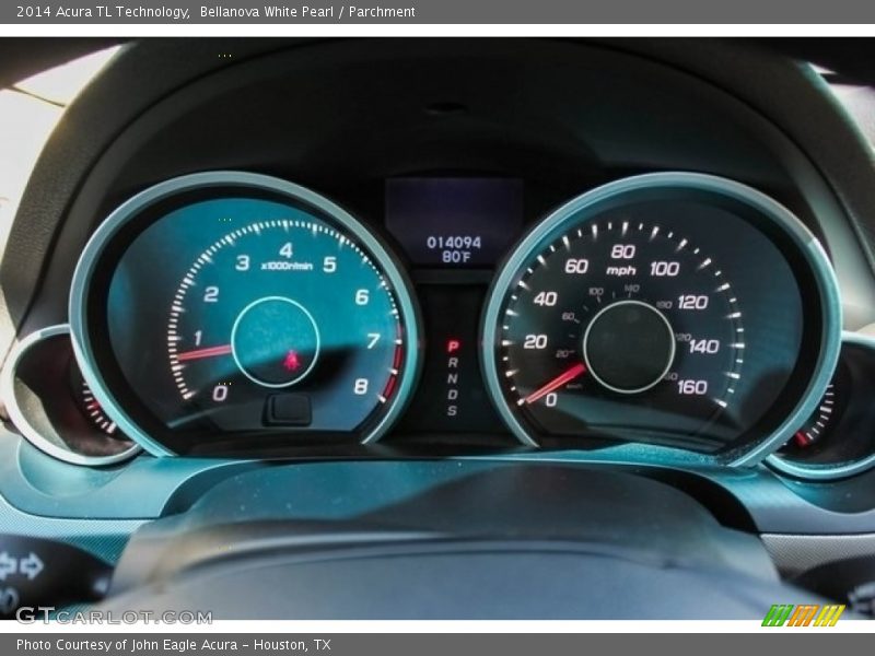Bellanova White Pearl / Parchment 2014 Acura TL Technology