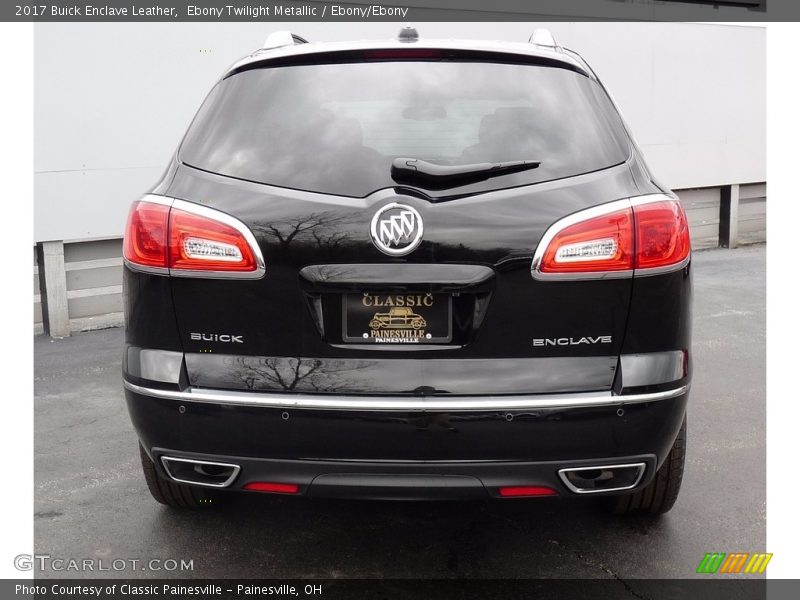 Ebony Twilight Metallic / Ebony/Ebony 2017 Buick Enclave Leather