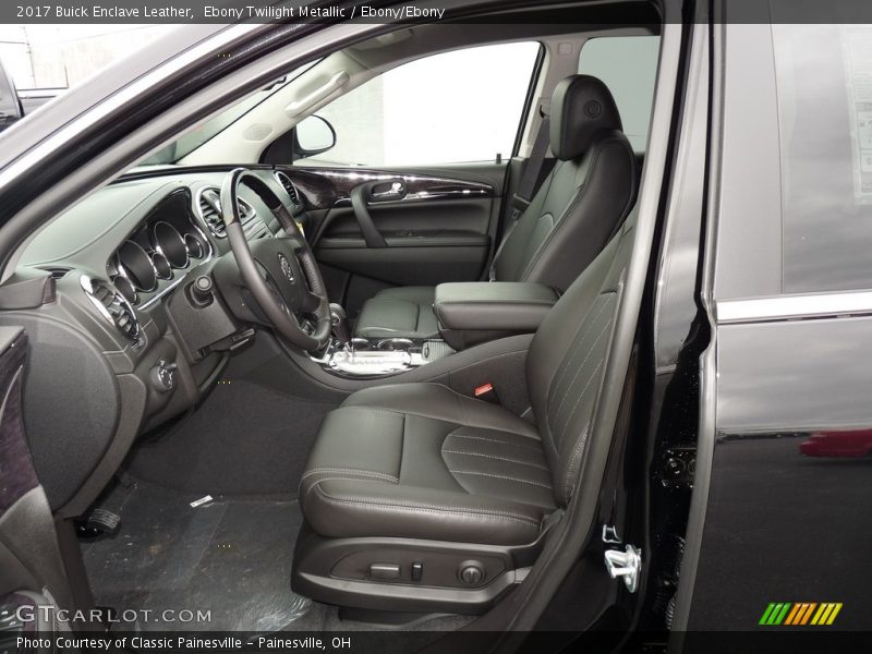 Ebony Twilight Metallic / Ebony/Ebony 2017 Buick Enclave Leather