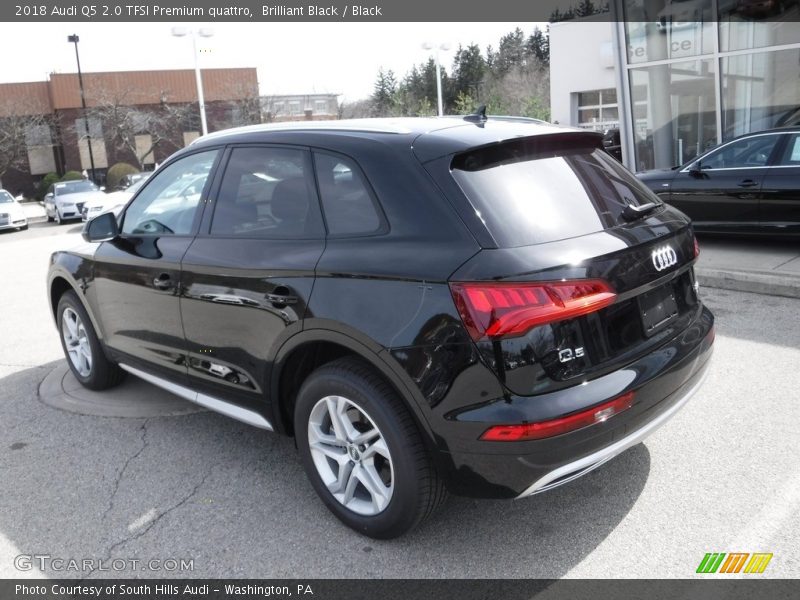 Brilliant Black / Black 2018 Audi Q5 2.0 TFSI Premium quattro