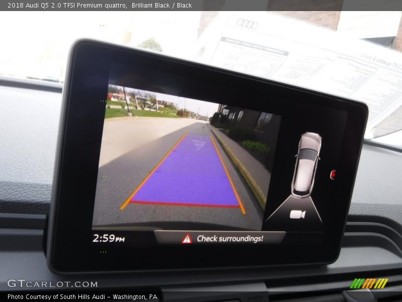 Brilliant Black / Black 2018 Audi Q5 2.0 TFSI Premium quattro