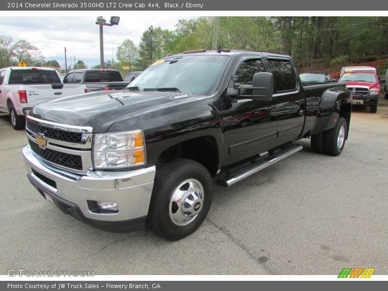 Black / Ebony 2014 Chevrolet Silverado 3500HD LTZ Crew Cab 4x4