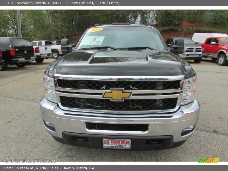 Black / Ebony 2014 Chevrolet Silverado 3500HD LTZ Crew Cab 4x4