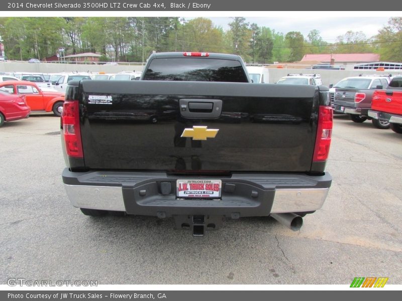 Black / Ebony 2014 Chevrolet Silverado 3500HD LTZ Crew Cab 4x4