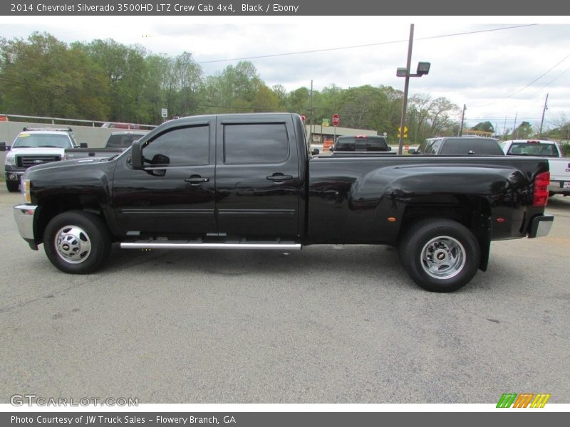 Black / Ebony 2014 Chevrolet Silverado 3500HD LTZ Crew Cab 4x4