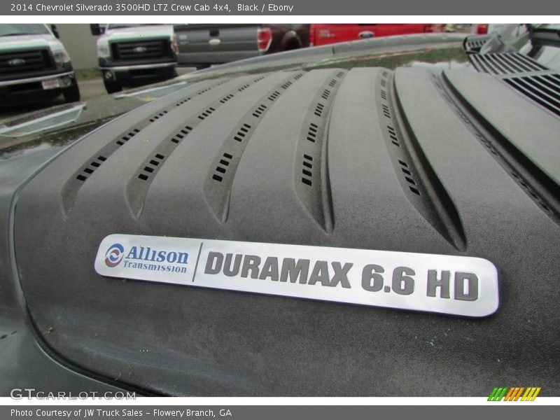 Black / Ebony 2014 Chevrolet Silverado 3500HD LTZ Crew Cab 4x4